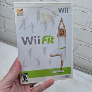 Wii Fit Nintendo Wii Game Complete with Manual Tested & Working